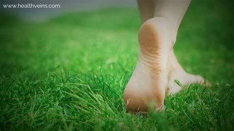 bare feet on grass